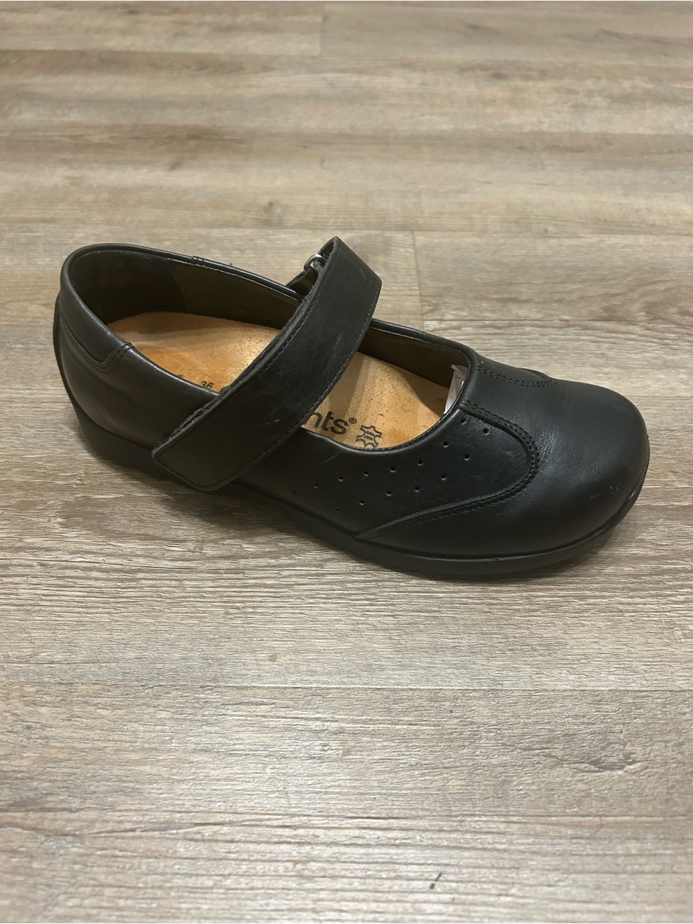 Footprints by Birkenstock Women’s Size 36 US 5-5.5 Black Leather Mary Jane Shoes - Picture 7 of 10